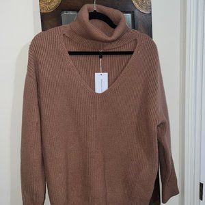 Lovers + Friends Tove Cut Out Sweater Revolve size M SOLD OUT everywhere NEW